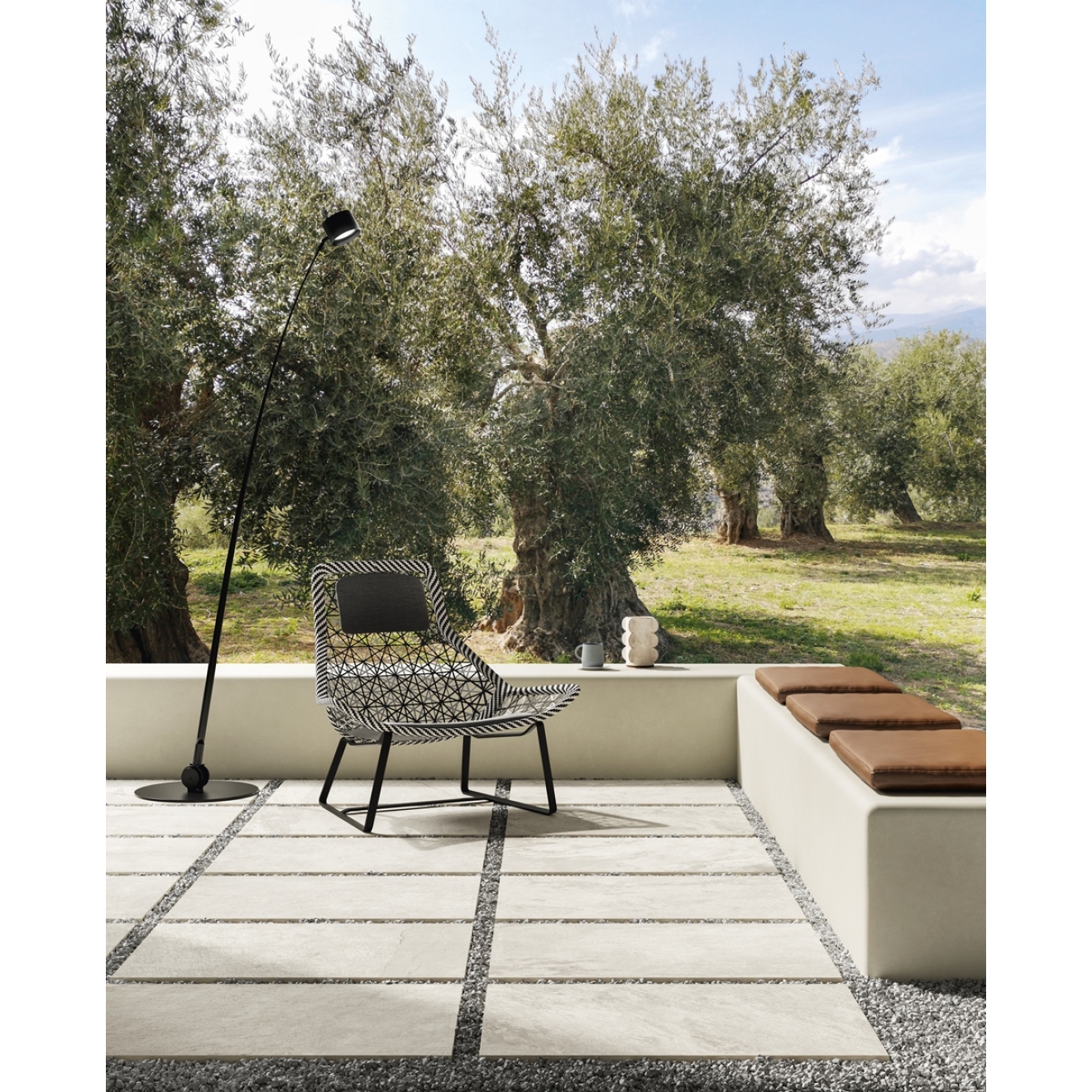 PrimeCollection Lavaredo Terrassenplatte Naturale 60x60 cm