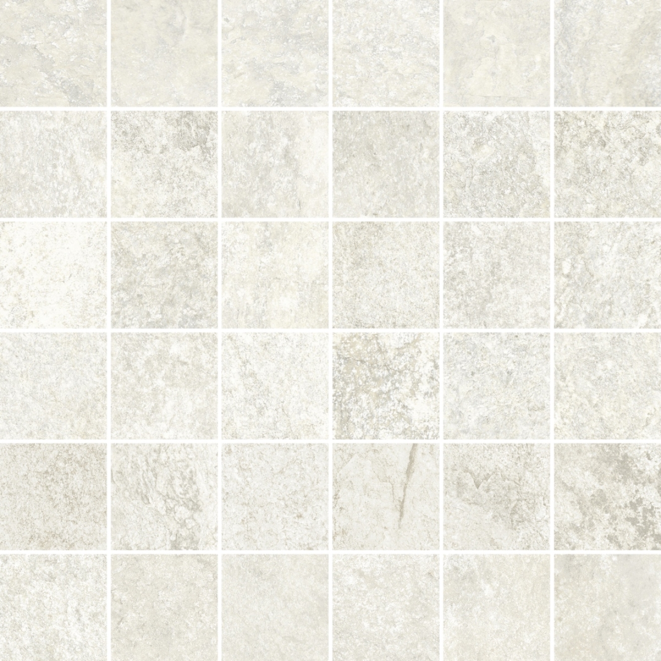 PrimeCollection Lavaredo Mosaico Bianco 30x30 cm