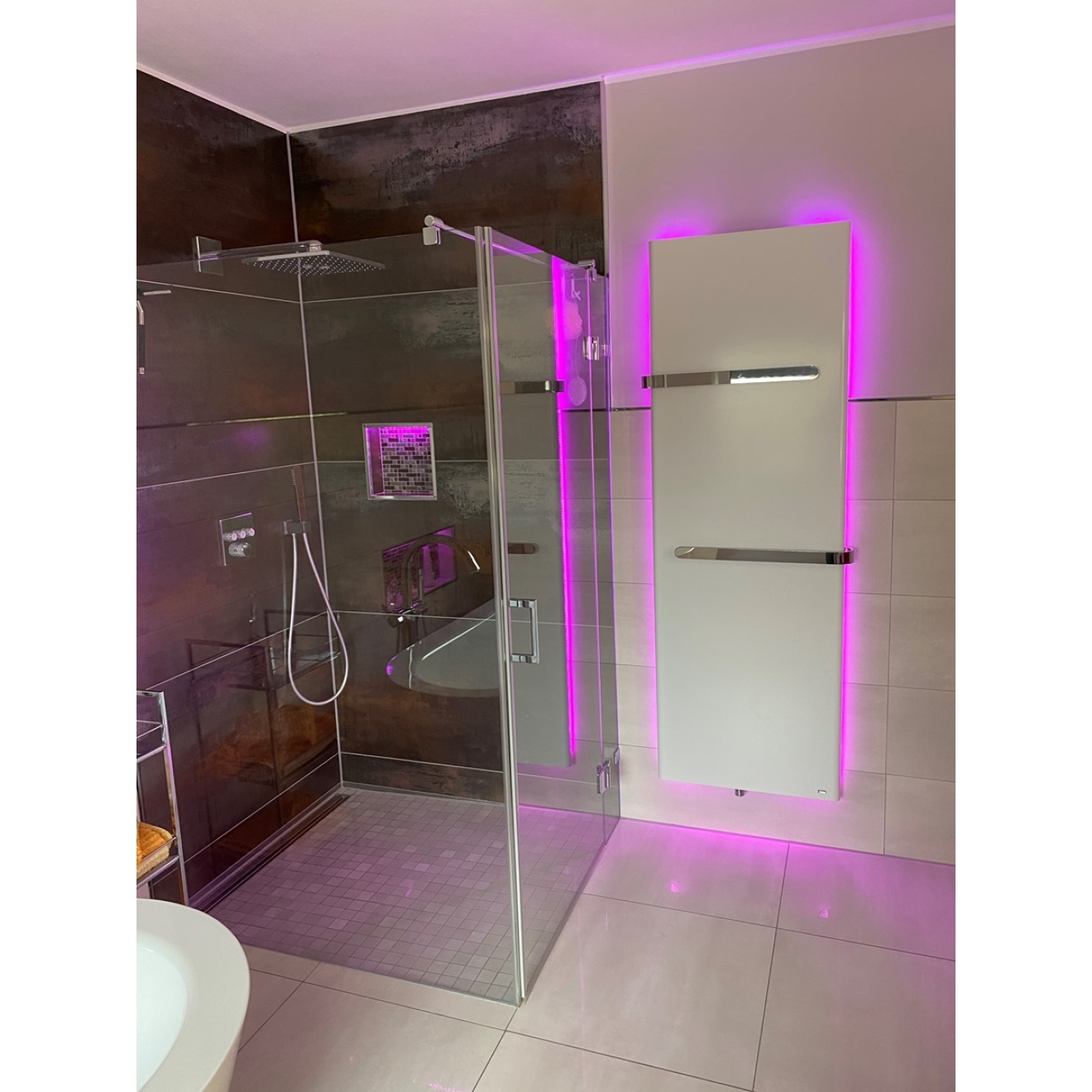 Schlüter LIPROTEC EASY Nischen-Set 305x305mm RGB+W