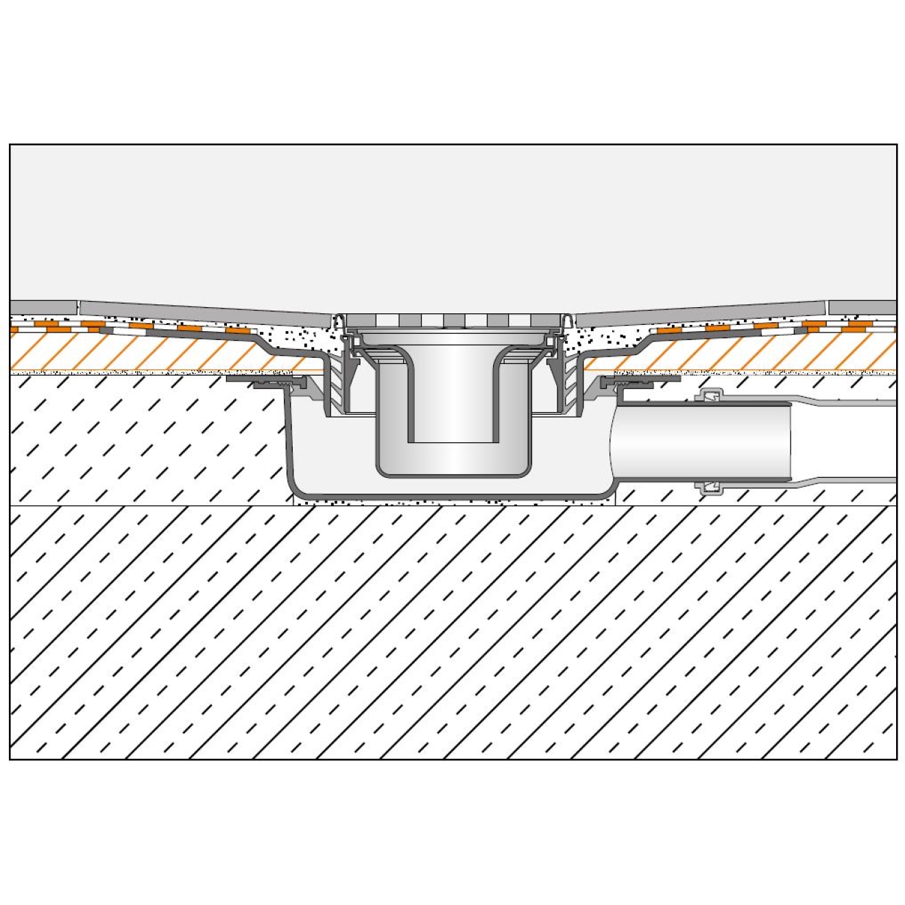 Schlüter Gefälleboard Kerdi-Shower-TT 101x101 cm