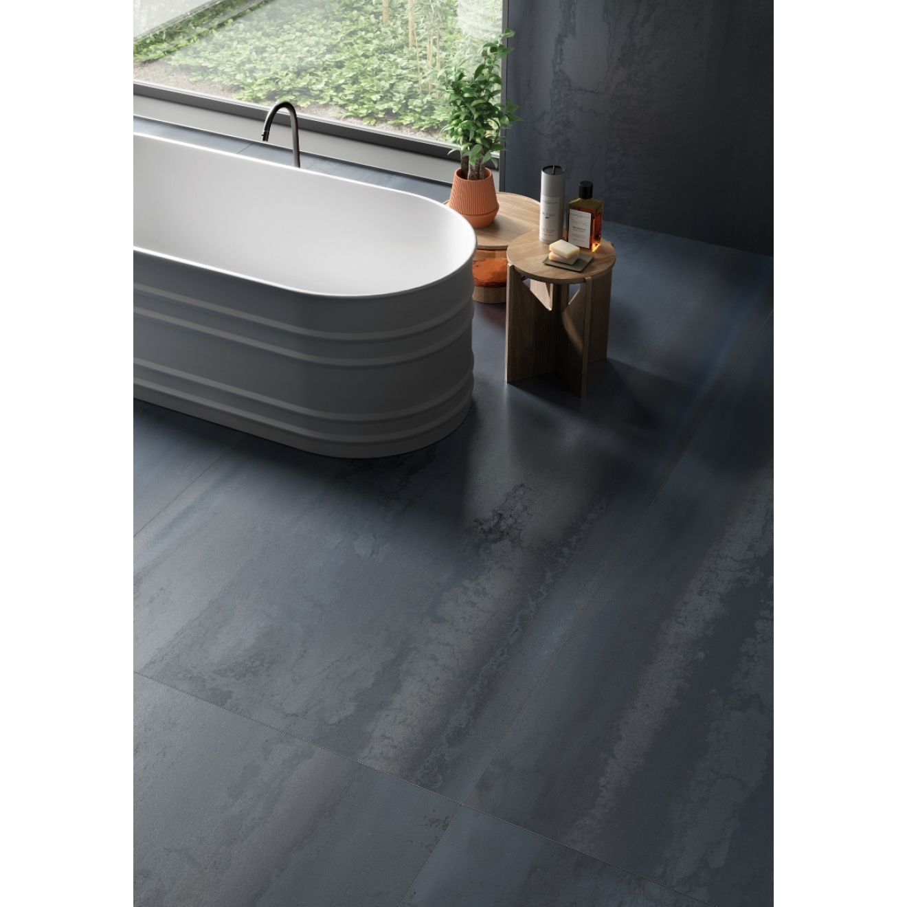 Viva Metallica Boden- und Wandfliese Calamine 60x120 cm