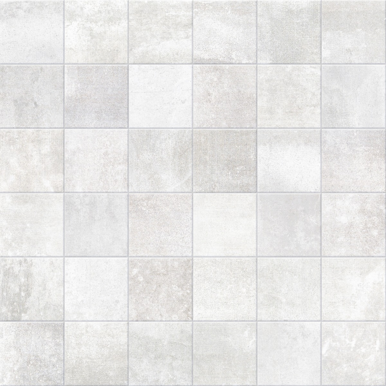PrimeCollection HemiPlus Platinum matt Mosaik 5x5 cm (Matte 30x30 cm)