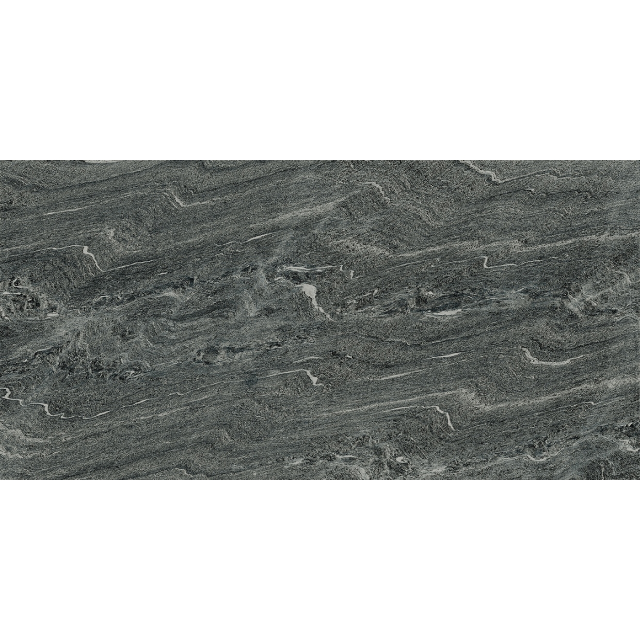 PrimeCollection Wave Terrassenplatte Black 40x80 cm
