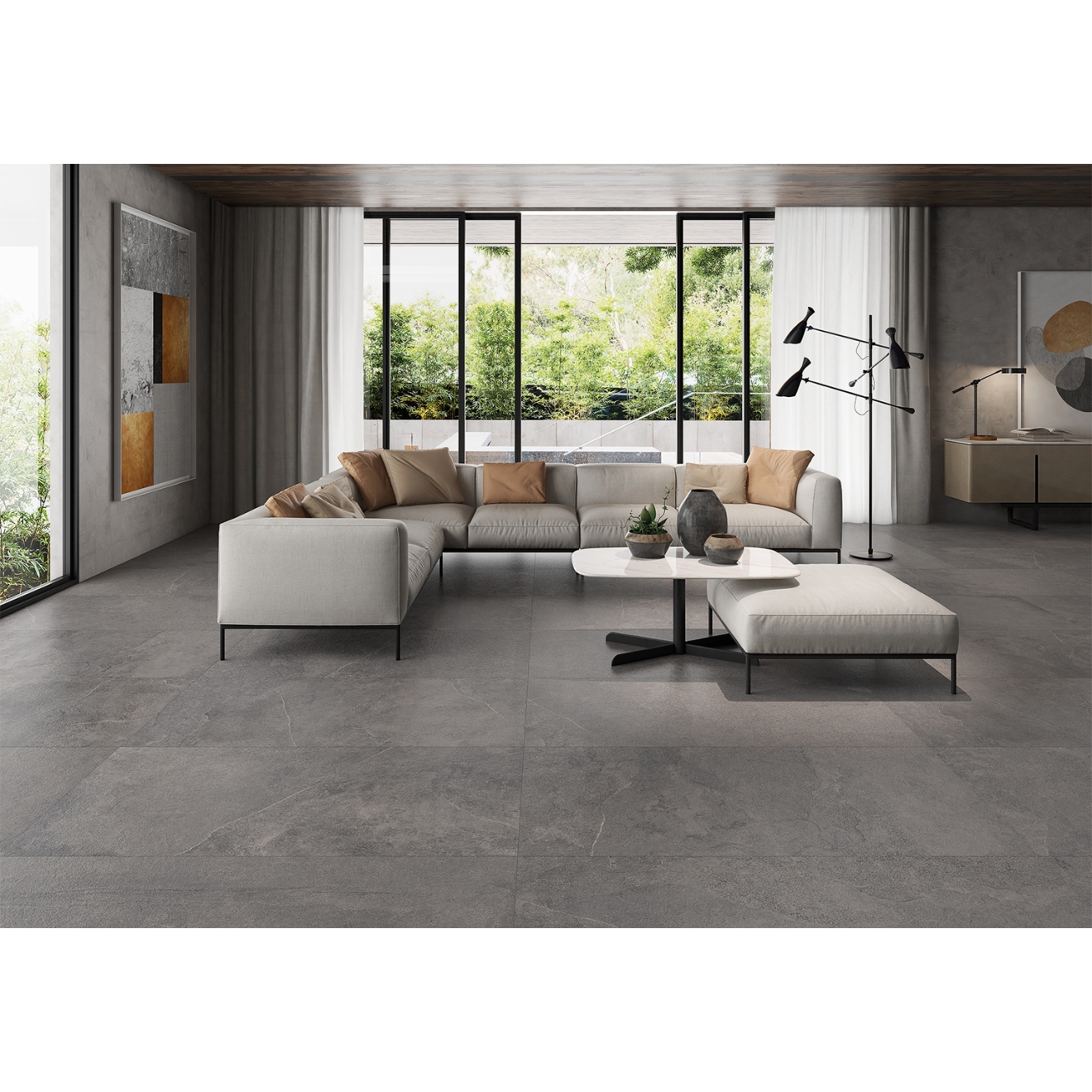 Keraben Mixit Bodenfliese Grafito 60x120 cm