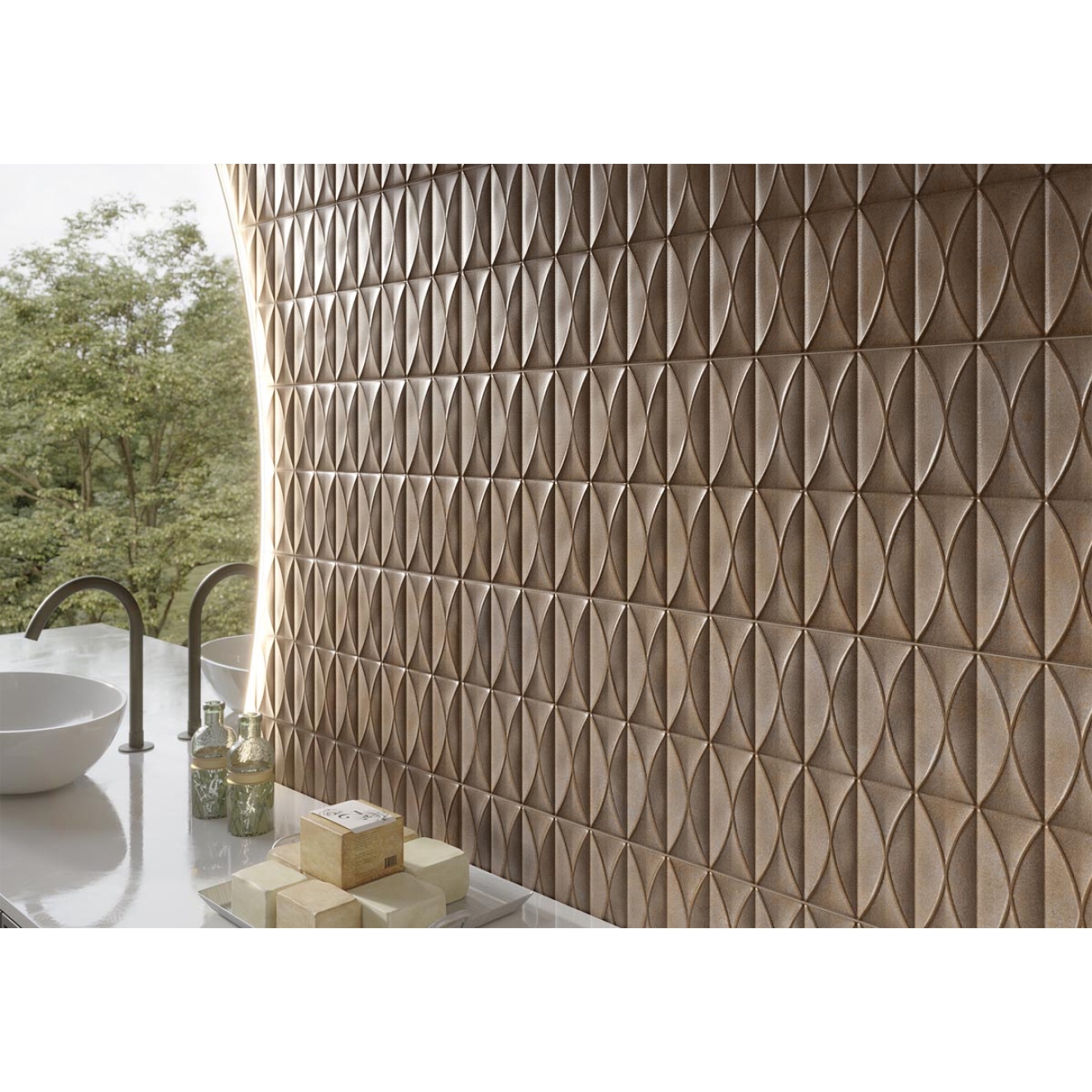 Keraben Universe Art Oxide Natural Wandfliese 30x90 cm