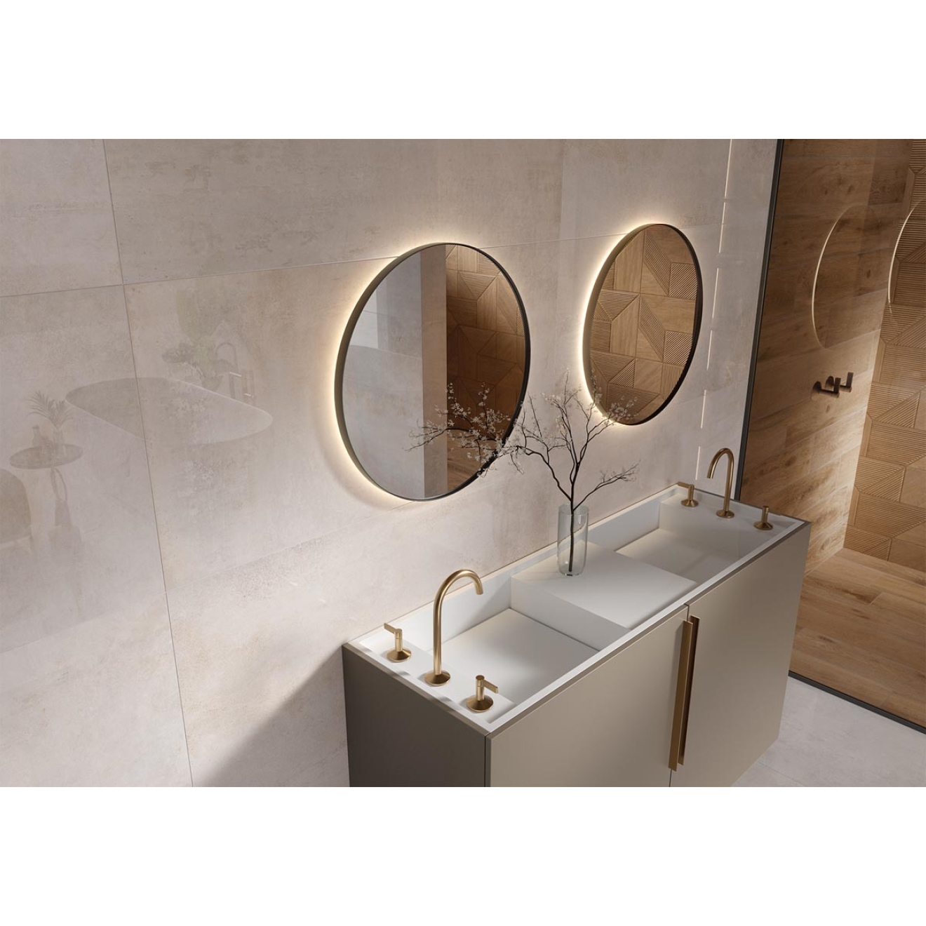 Keraben Universe Beige Natural Wandfliese 30x90 cm