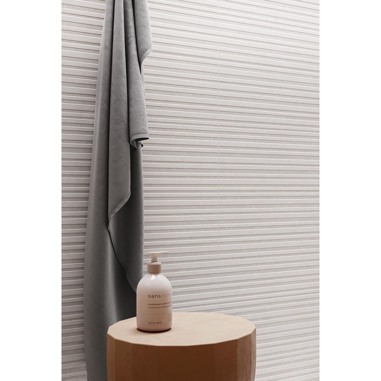 Flaviker Double White Dekor Cannetè Natural 3D 60x120 cm