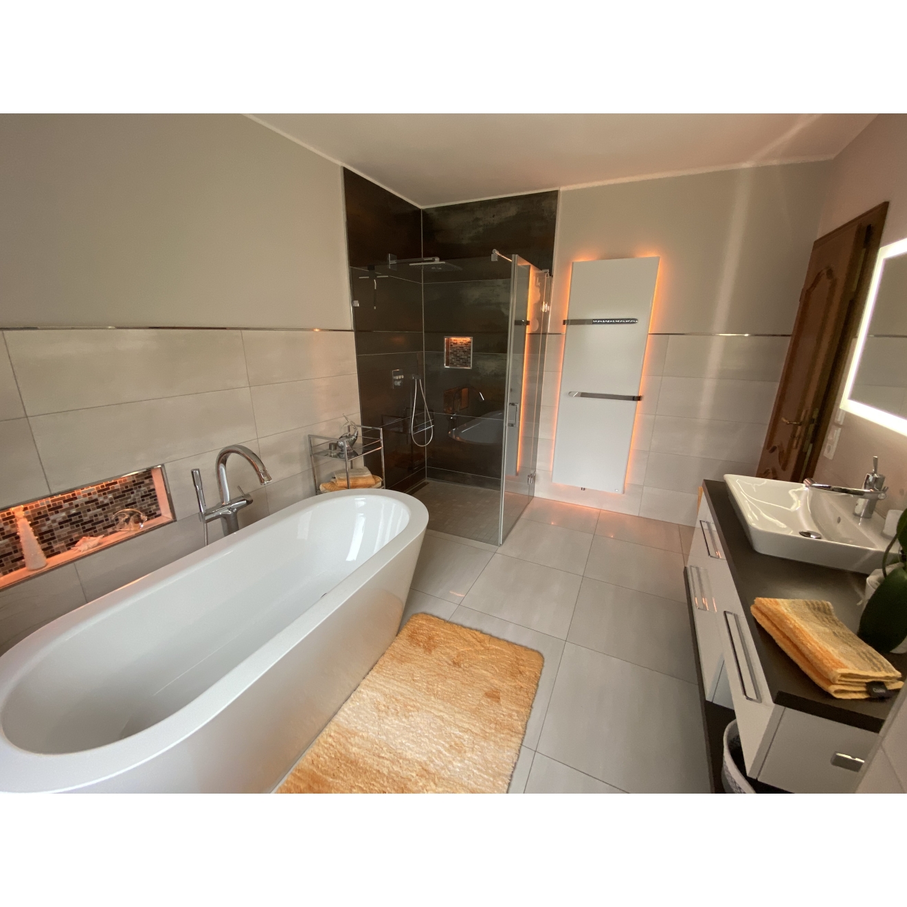 Keraben Elven Wandfliese Blanco 30x90 cm