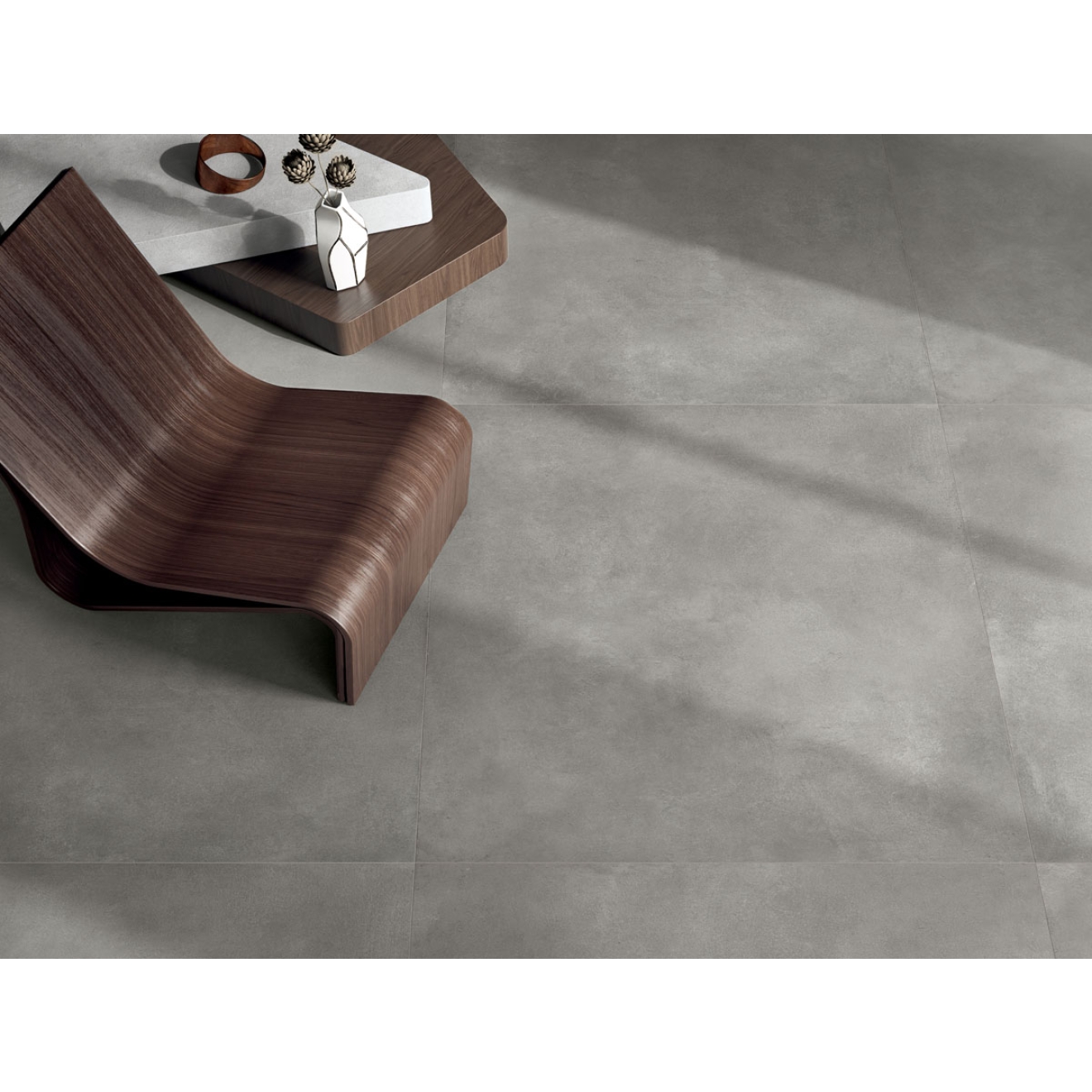 Blustyle Blow Cement Flat Naturale Boden- und Wandfliese 120x120 cm