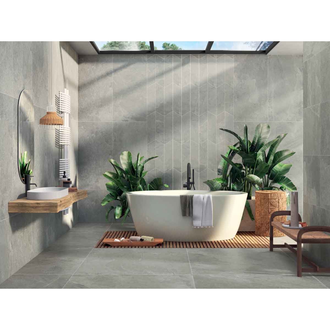 Blustyle Geos Coast Slaty Terrassenplatte 60x120 cm