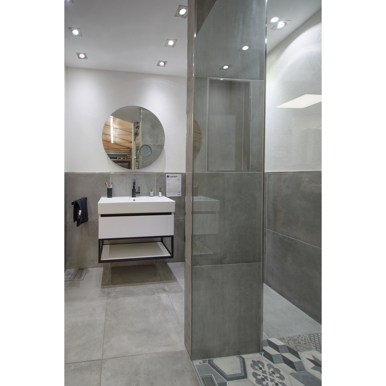 PrimeCollection UniPLUS Smoke Bodenfliese rektifiziert 30x60 cm