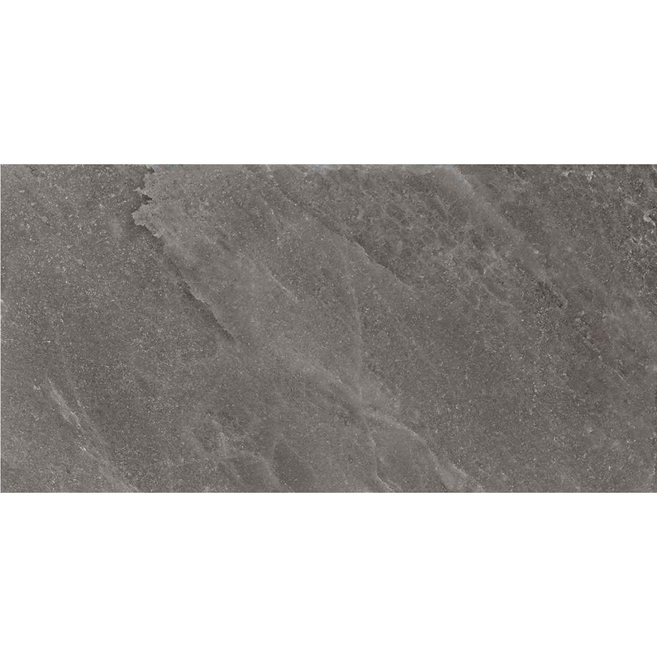 Provenza Saltstone Boden- und Wandfliese Black Iron glänzend 60x120 cm