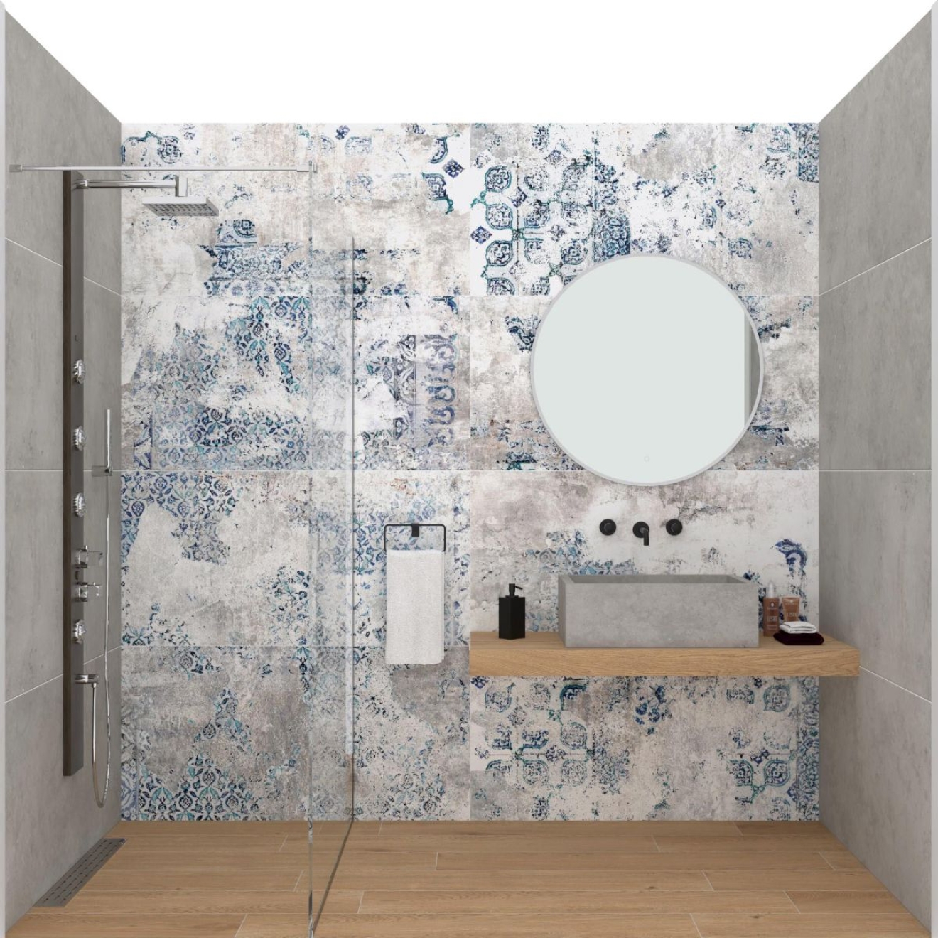 Flaviker Art Walls Fresco Natural Dekorfliese 60x120 cm