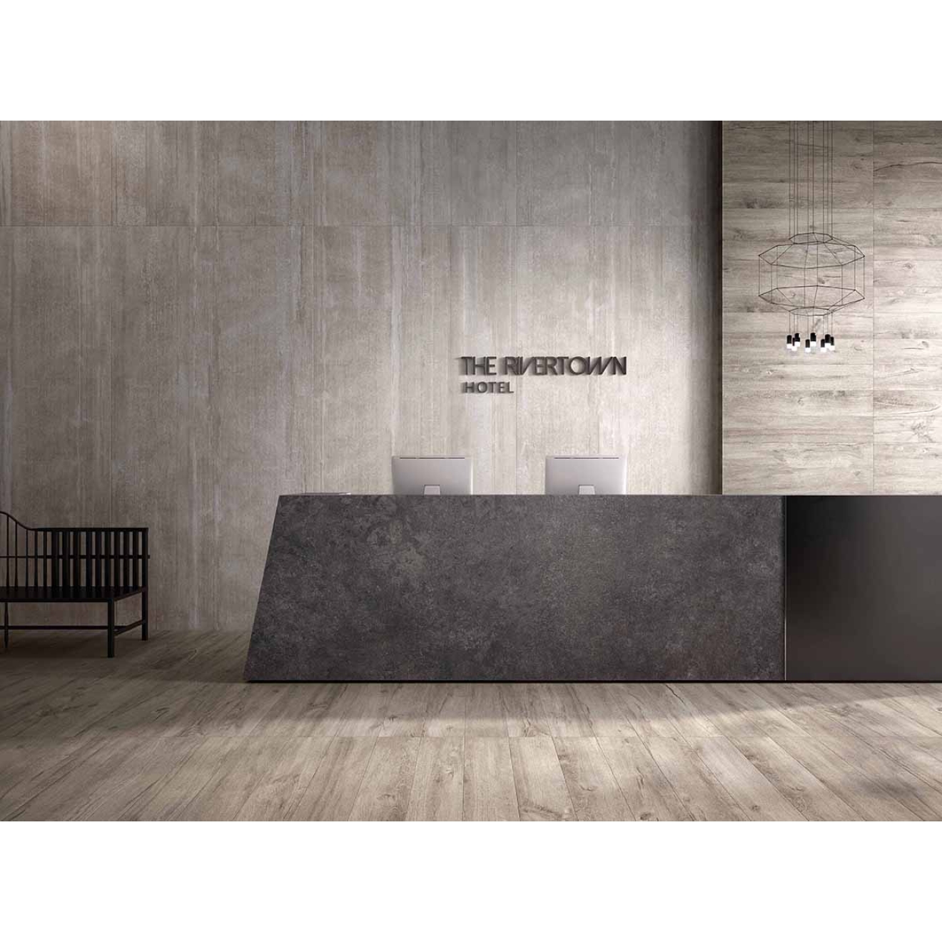 Flaviker Cozy Bodenfliese Bark 20x120 cm