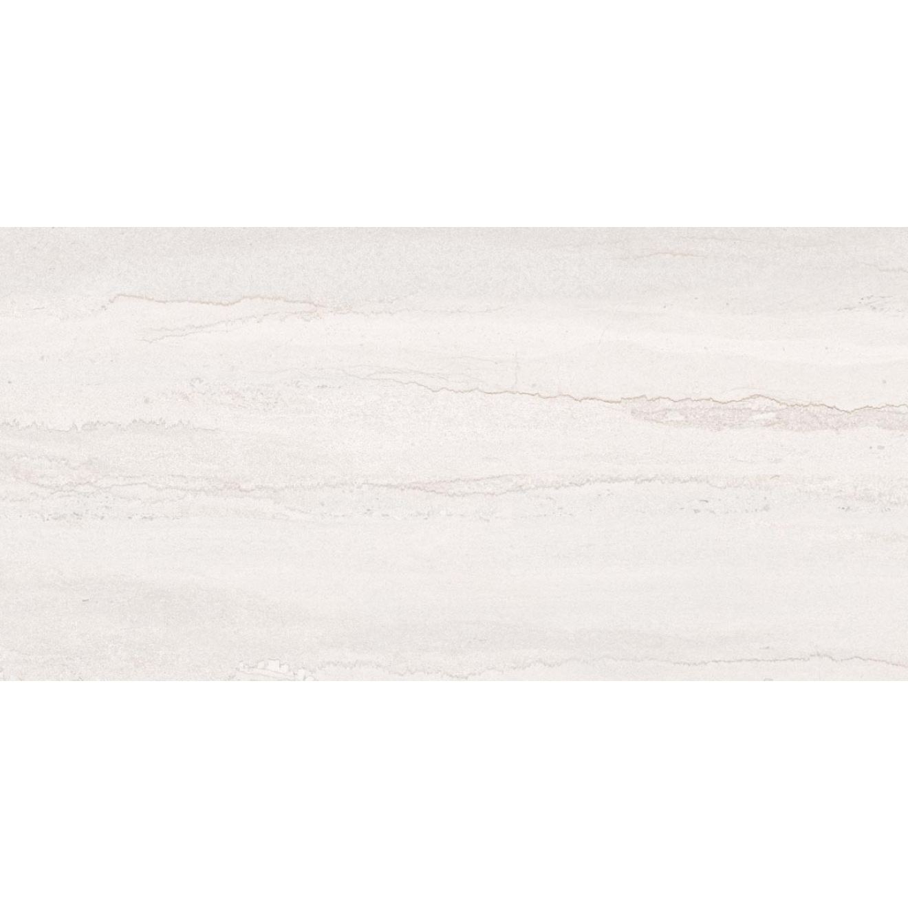 Flaviker Double Linear White Boden- und Wandfliese Natural 60x120 cm