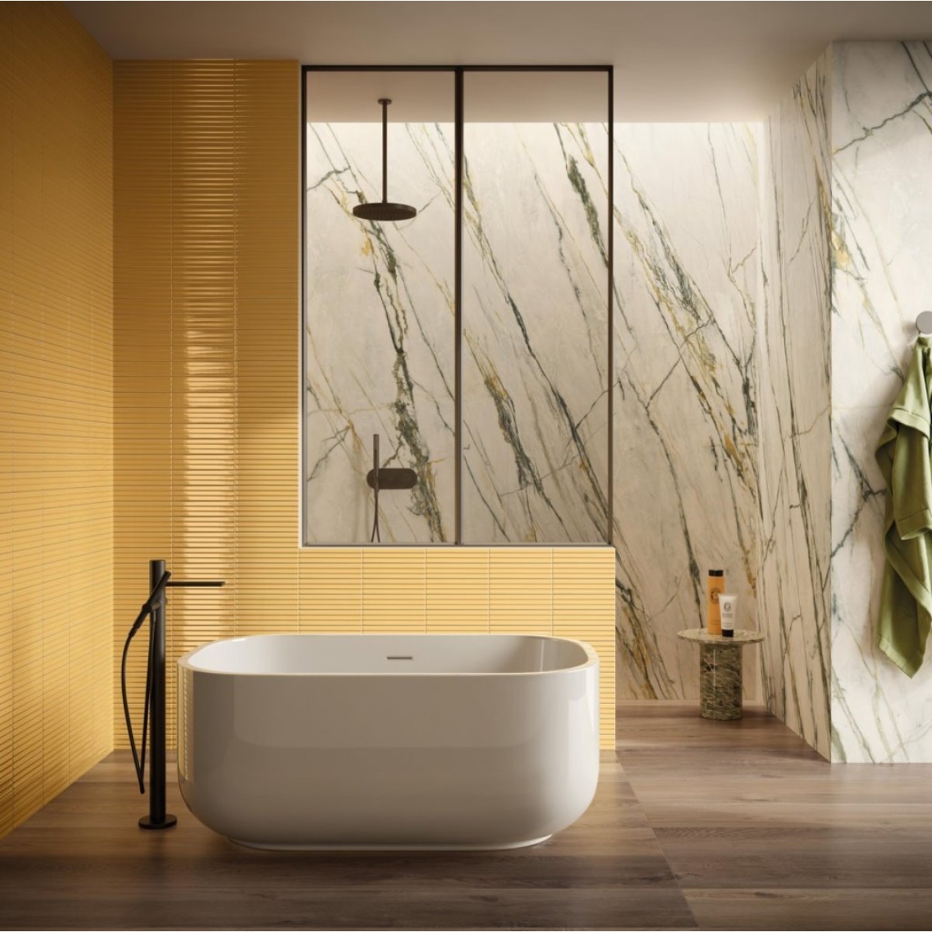 Flaviker Four Seasons Chocolate matt Boden- und Wandfliese 30x120 cm