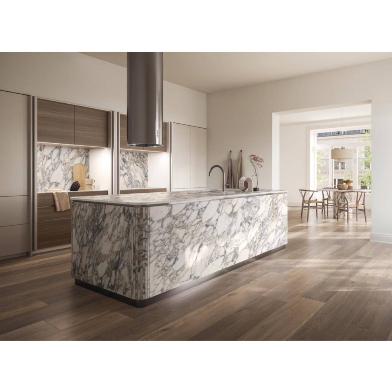 Flaviker Four Seasons Chocolate matt Boden- und Wandfliese 30x120 cm