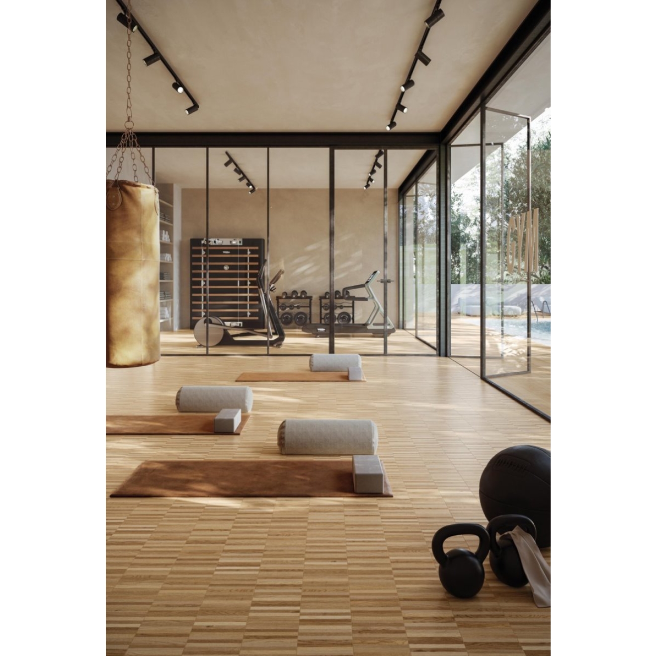 Flaviker Four Seasons Industrial Honey matt Dekor 20x120 cm