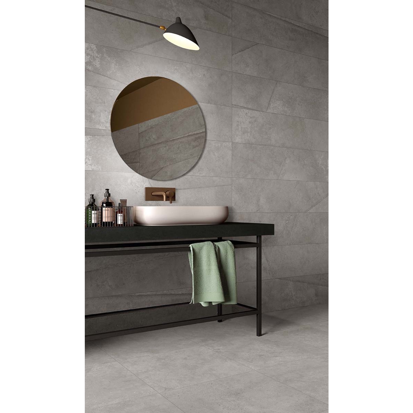 Flaviker Hyper Bodenfliese Silver GRIP 60x60 cm