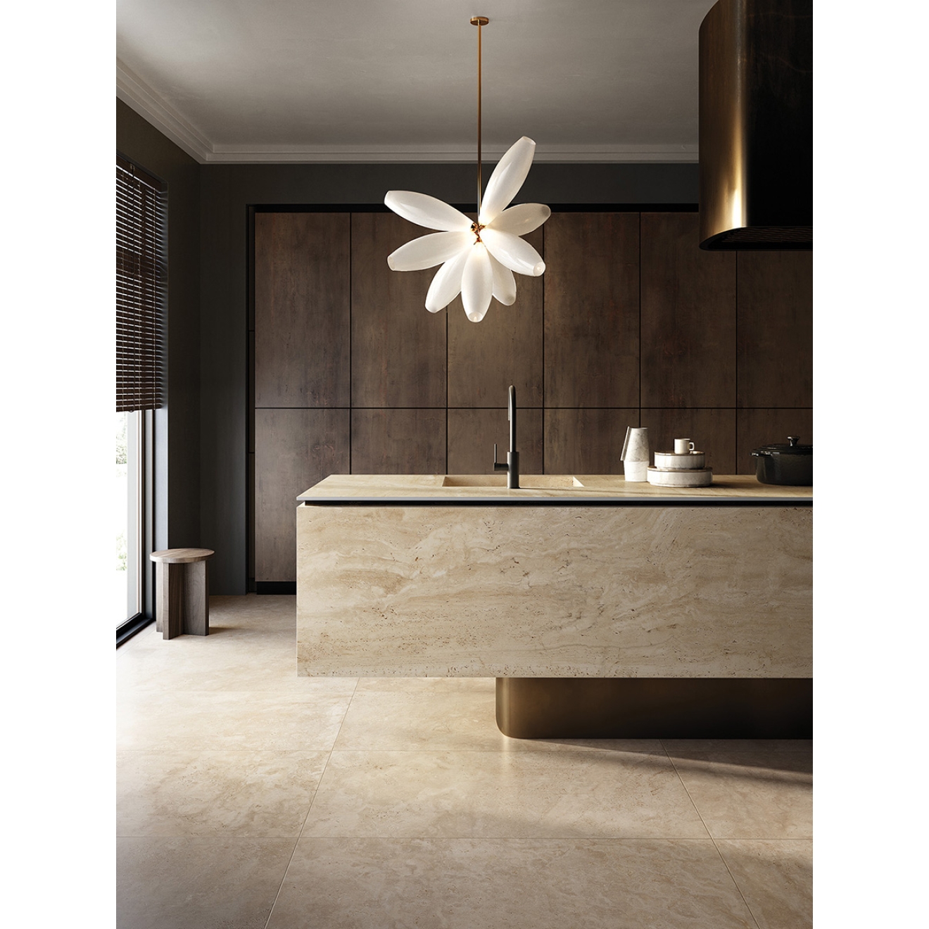 Flaviker Navona Boden- und Wandfliese Honey Cross 30x60 cm