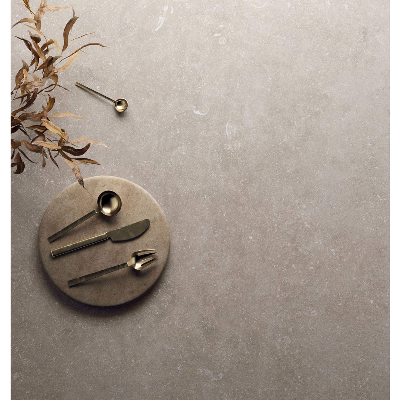 Flaviker Nordik Stone Boden- und Wandfliese Sand matt 60x120 cm