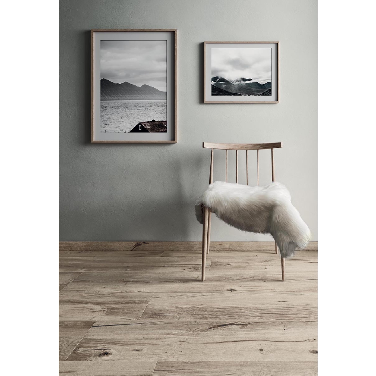 Flaviker Nordik Wood Bodenfliese Beige 20x120 cm - Stärke: 9 mm - GRIP