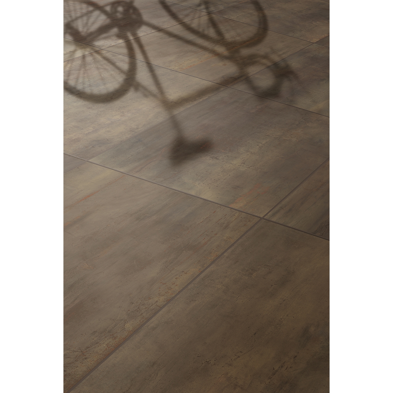 Flaviker Rebel Terrassenplatte Bronze 90x90 cm - Stärke: 20 mm