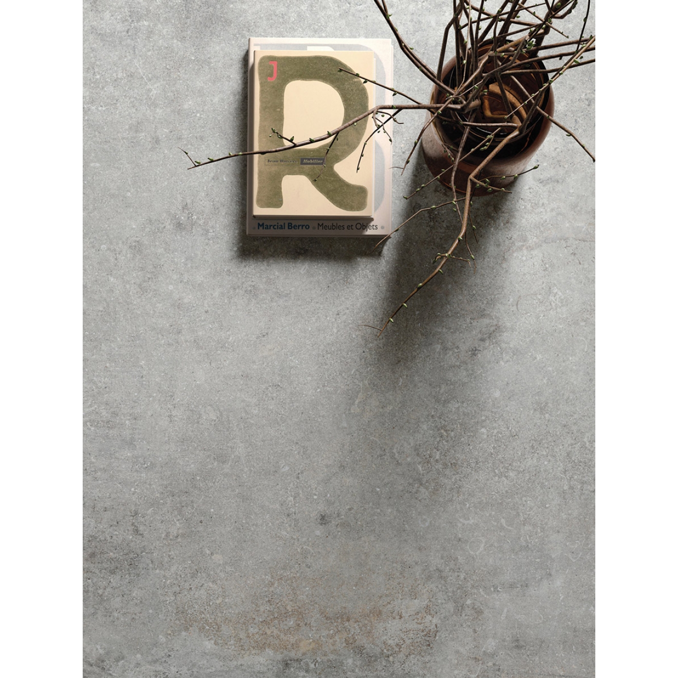 Flaviker Re_Tour Boden- und Wandfliese Fog 60x60 cm