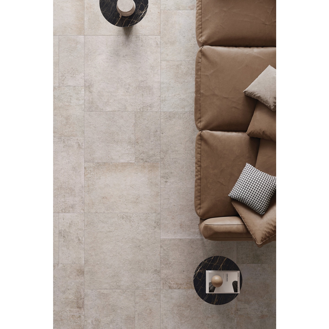 Flaviker Re_Tour Boden- und Wandfliese Ivory Mix Floor 30/60/90x60 cm