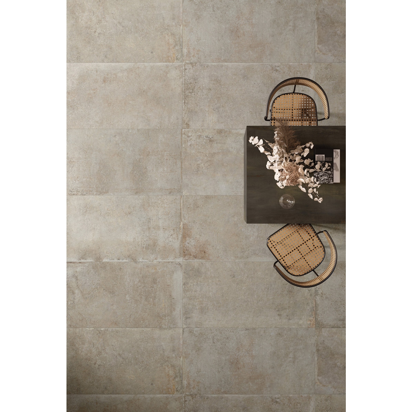 Flaviker Re_Tour Boden- und Wandfliese Rope 60x60 cm