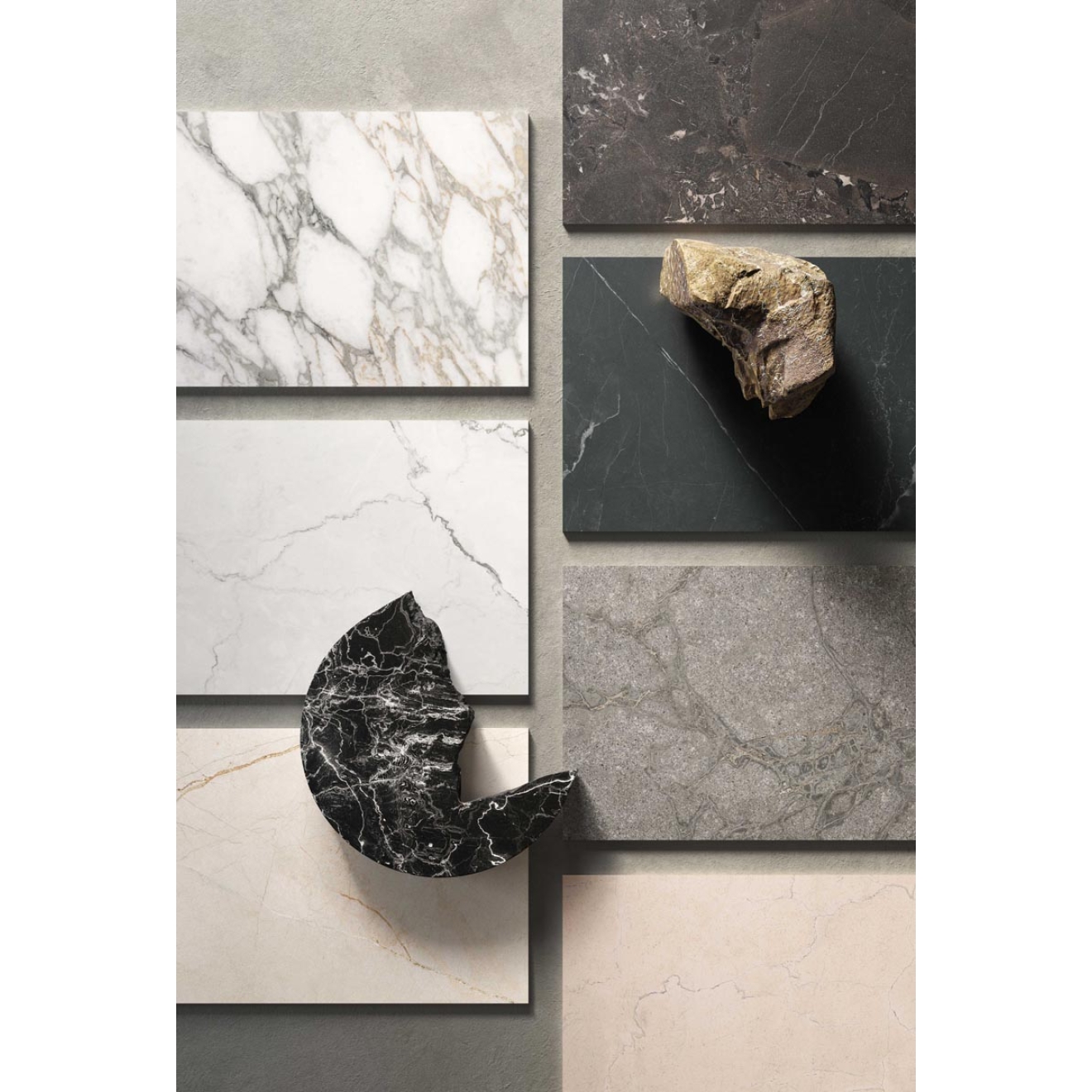 Flaviker Supreme Memories Boden- und Wandfliese Breccia Imperiale matt 120x120 cm