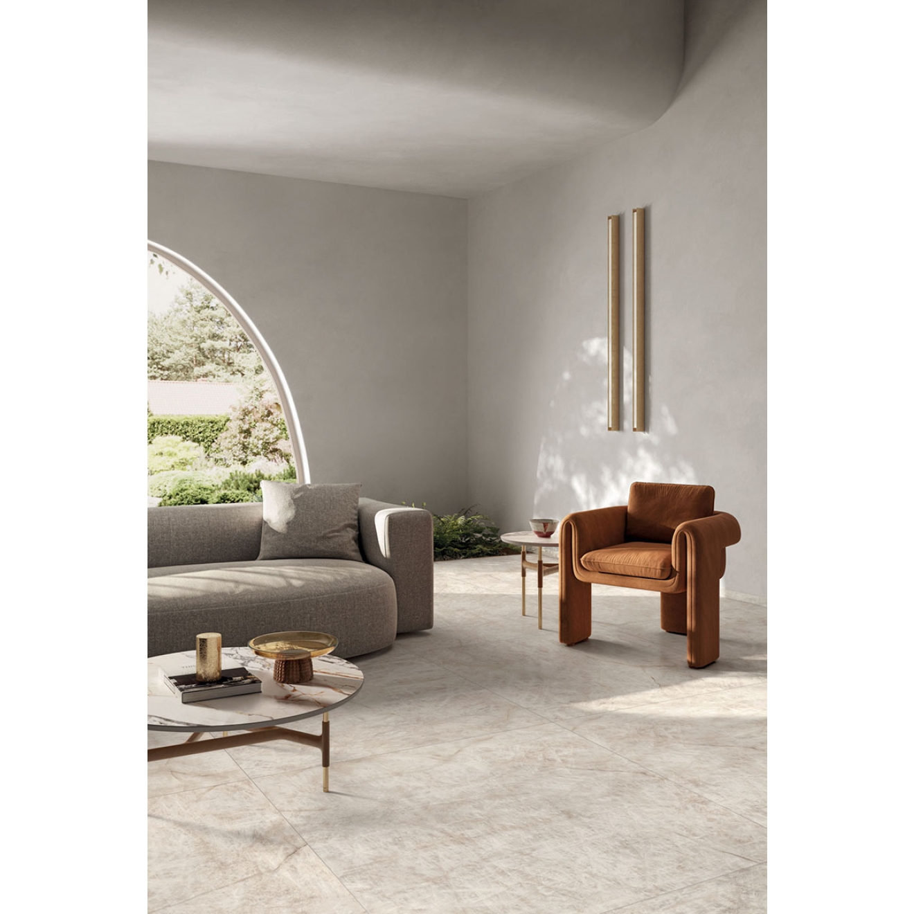 Flaviker Supreme Treasure Boden- und Wandfliese Cristallo Amber Matt 60x120 cm