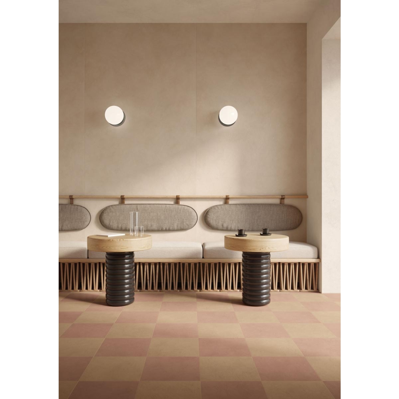 Flaviker Palette Mou NAT Boden- und Wandfliese 30x30 cm