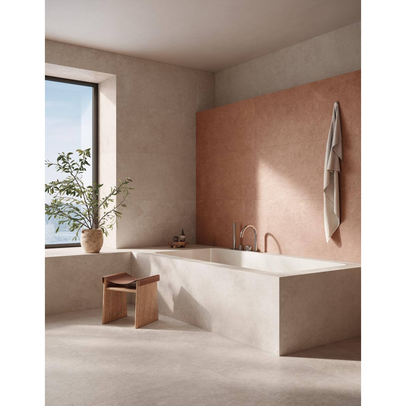 Flaviker Midi Nature Poudre Boden- und Wandfliese 60x120 cm