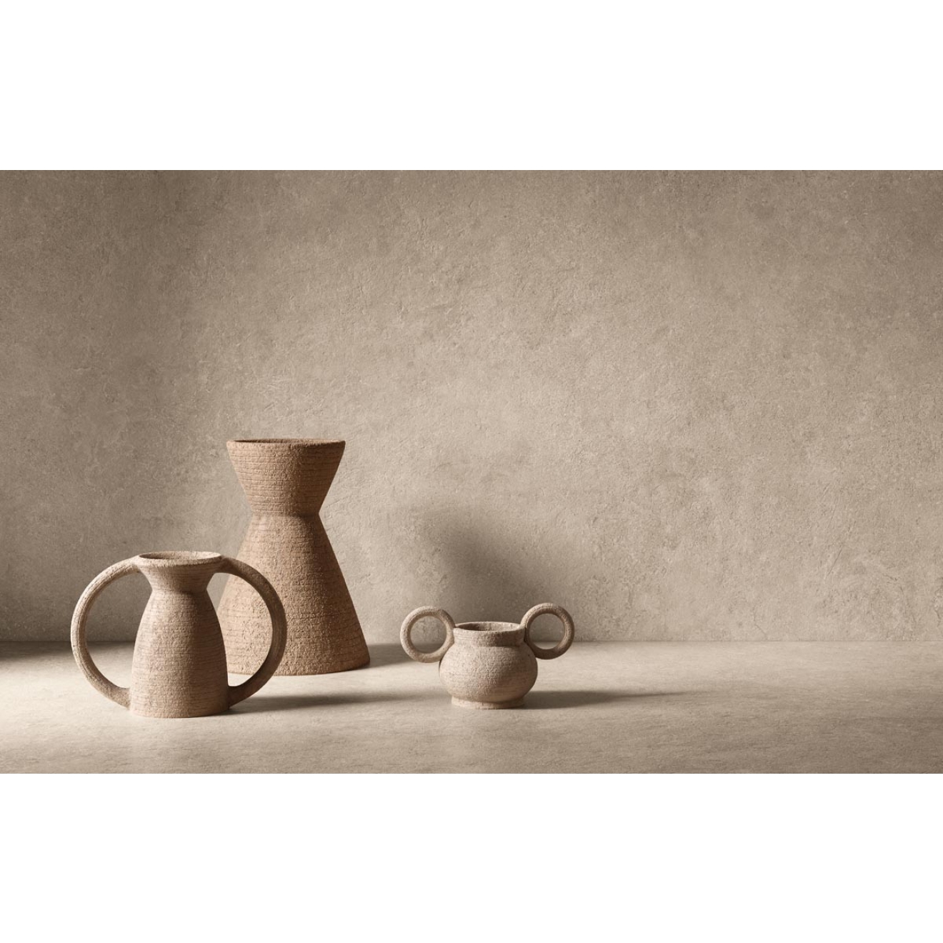 Flaviker Midi Nature Beige Boden- und Wandfliese 120x120 cm