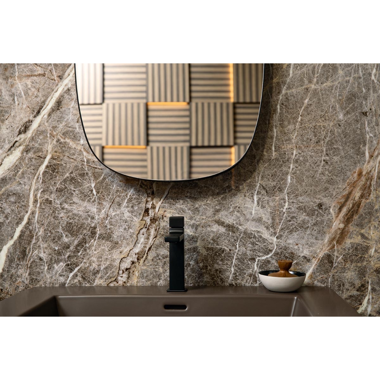 Florim Creative Design Nature Mood Mountain Peak Glossy Boden- und Wandfliese 120x120 cm - 6 mm