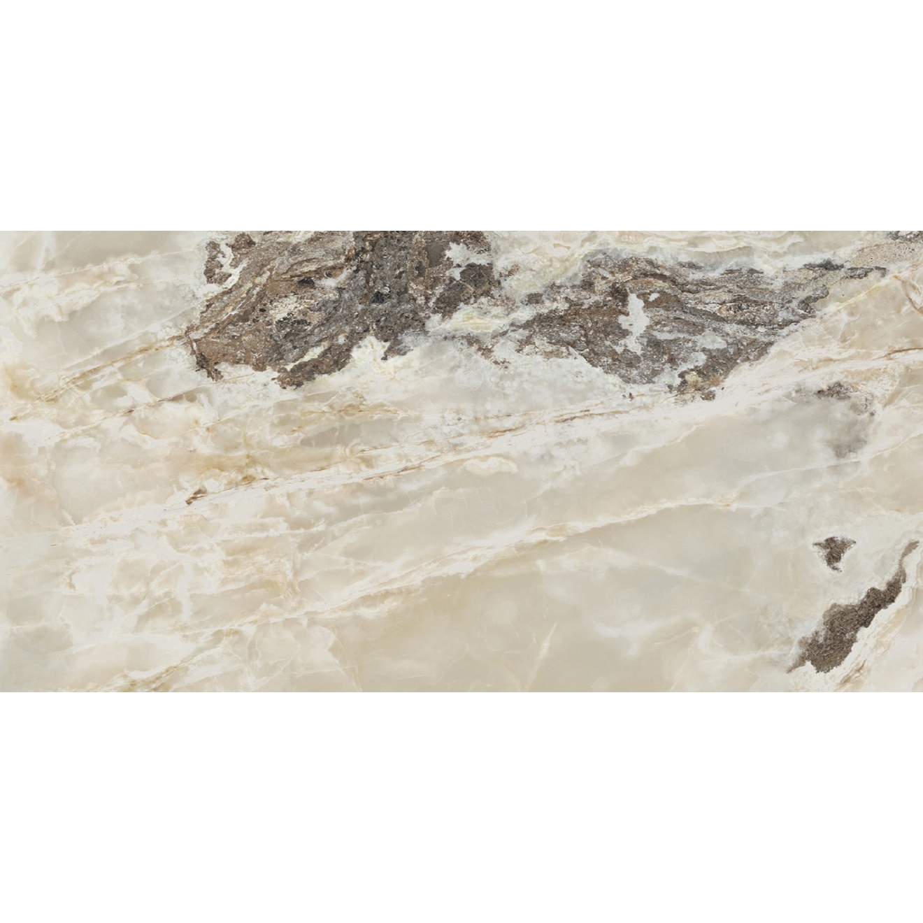 Florim Creative Design Onyx&More Golden Blend Glossy Boden- und Wandfliese 60x120 cm 6 mm