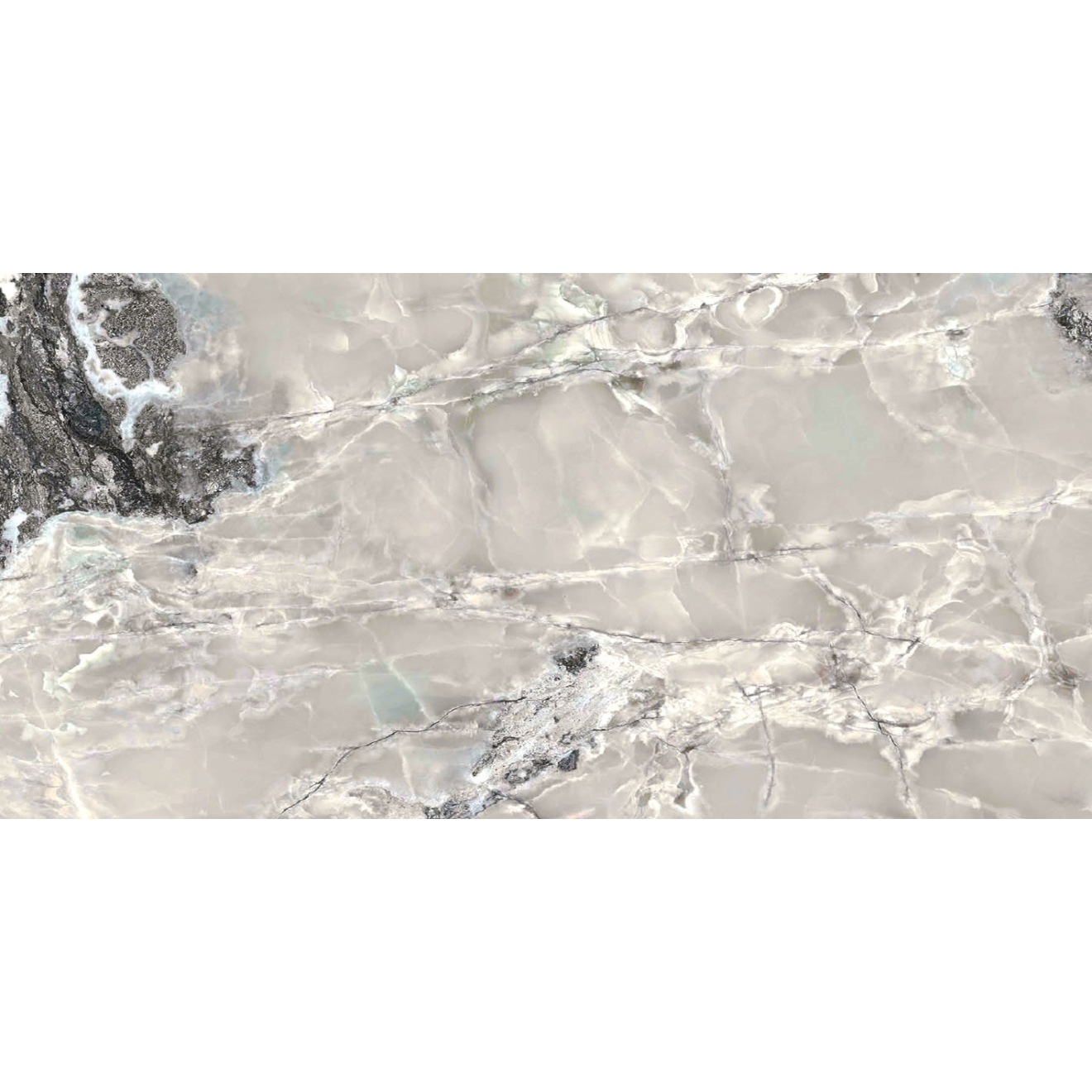 Florim Creative Design Onyx&More Silver Blend Satin Boden- und Wandfliese 60x120 cm 6 mm