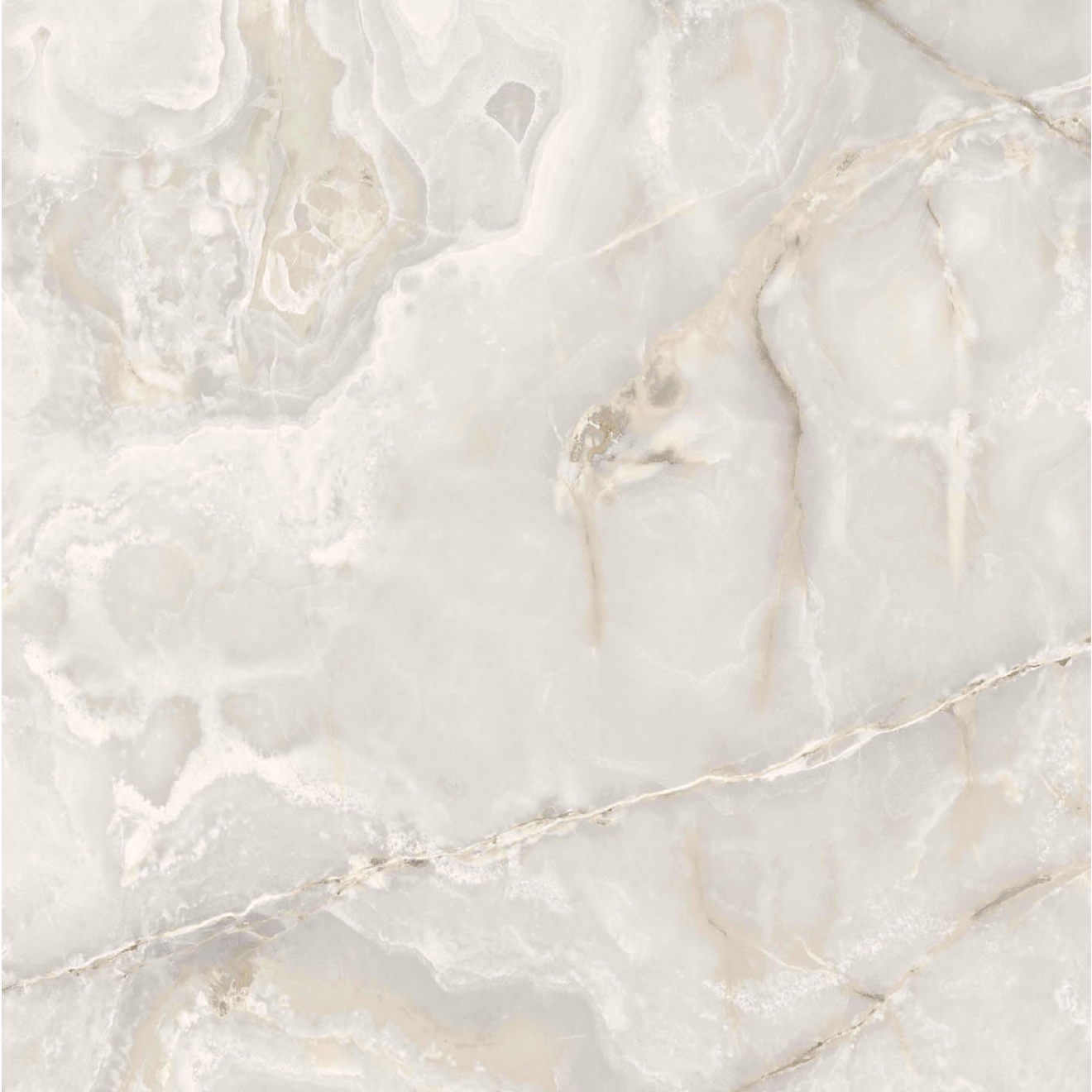 Florim Creative Design Onyx&More White Onyx Satin Boden- und Wandfliese 120x120 cm 6 mm