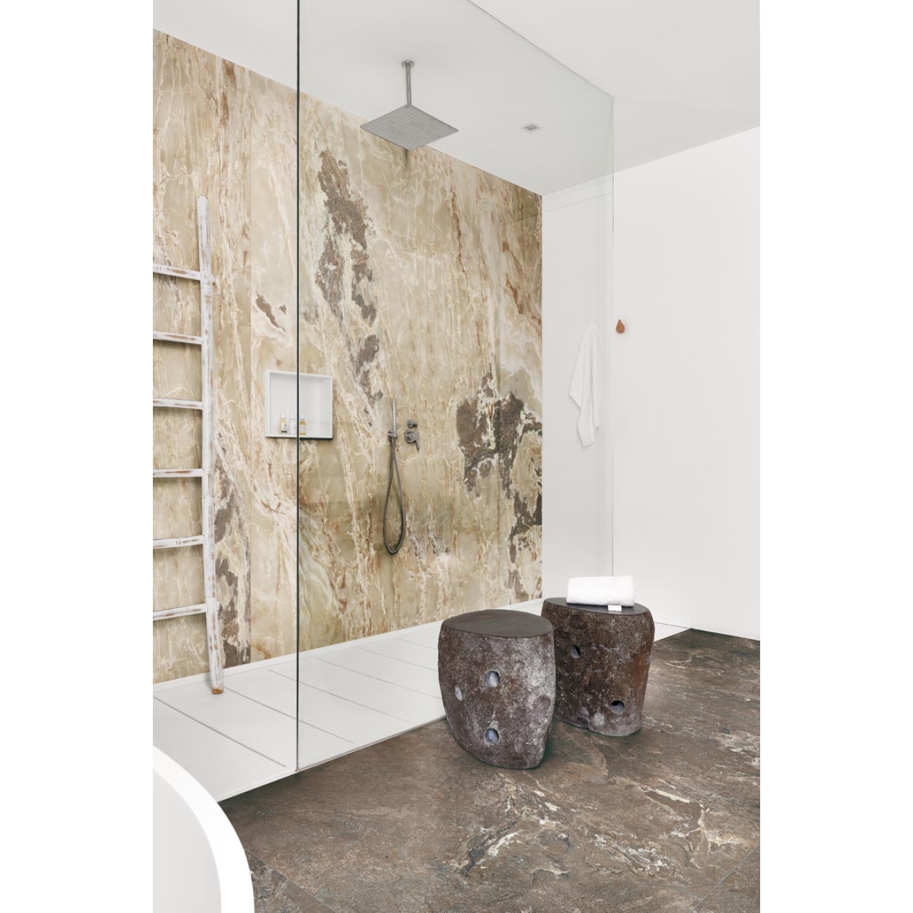 Florim Creative Design Onyx&More Golden Porphyry Strukturiert Boden- und Wandfliese 60x60 cm