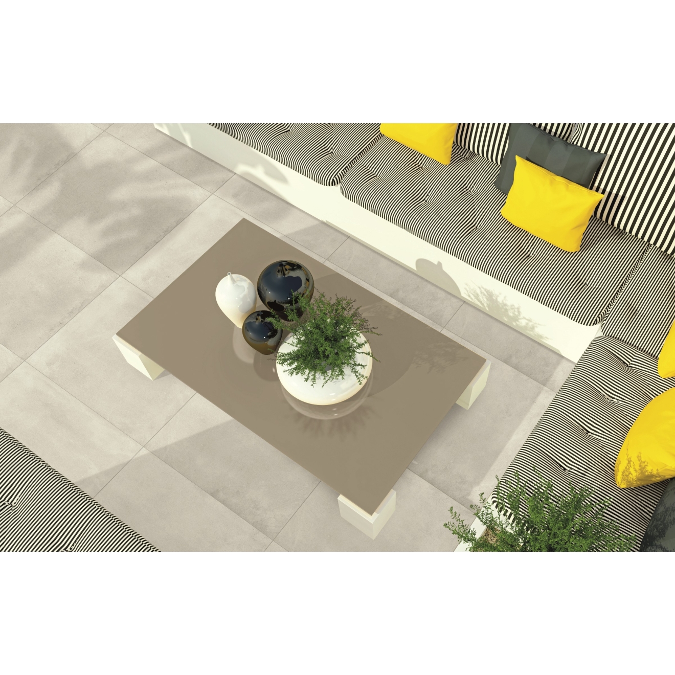 PrimeCollection UniPLUS Ice Bodenfliese rektifiziert 80x80 cm