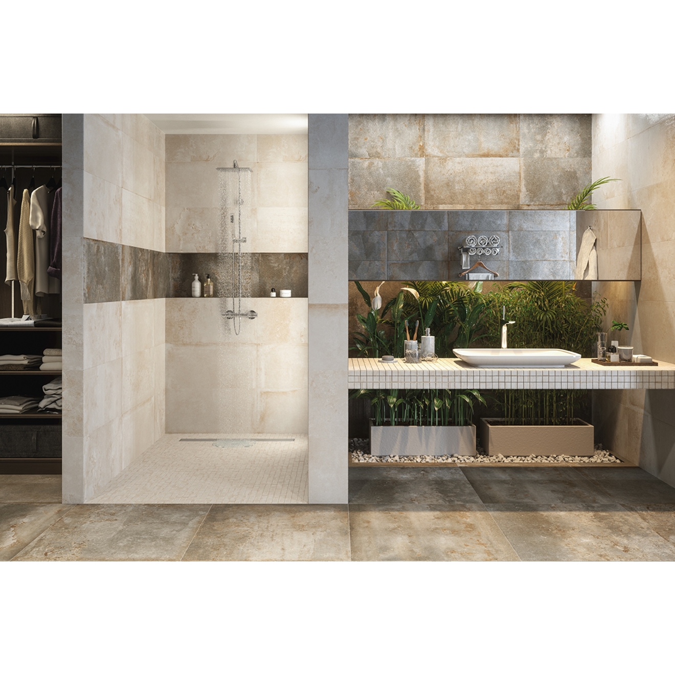 Keraben Rue de Paris Bodenfliese Beige 60x60 cm - matt