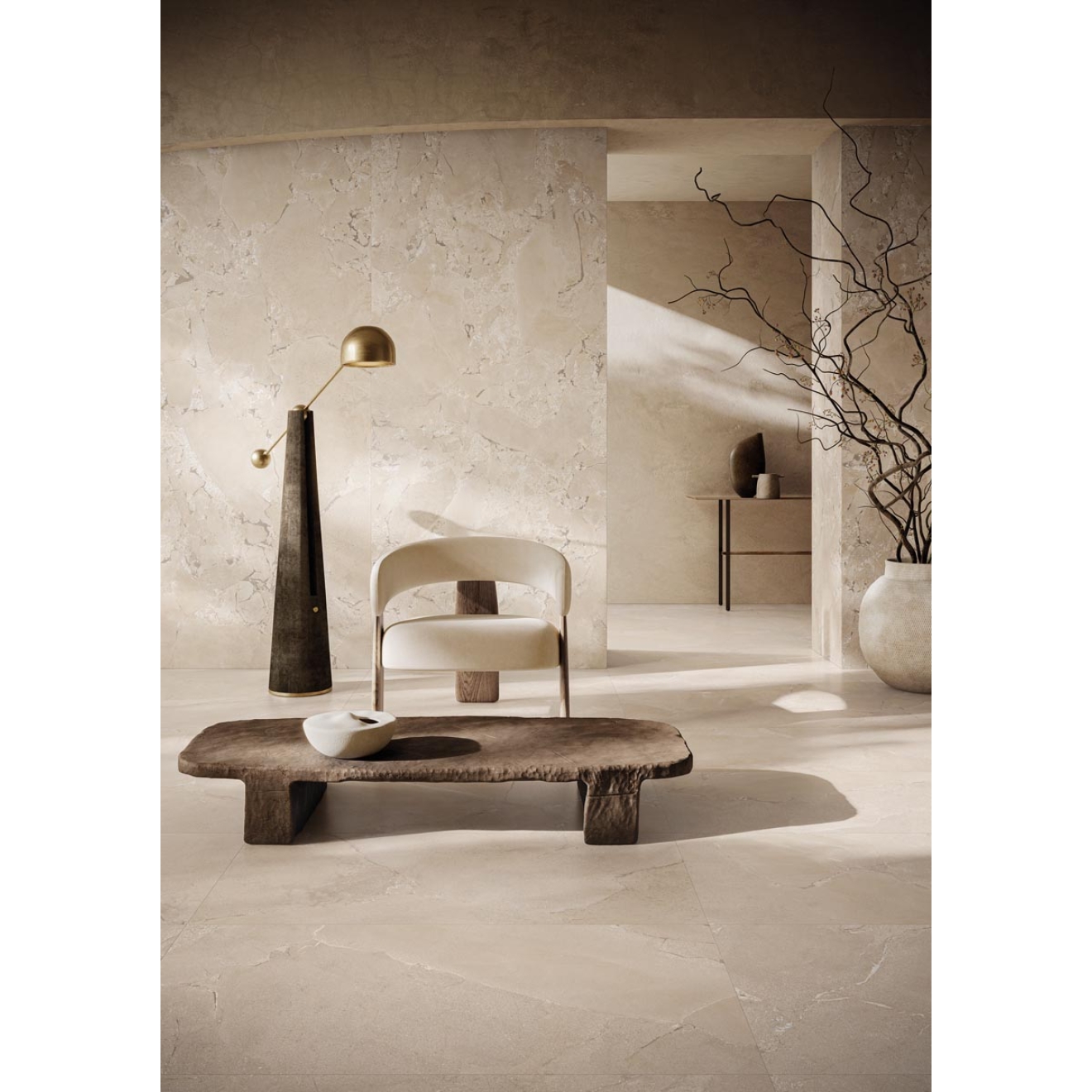 Provenza Unique Intensity Purestone Beige Matt Boden- und Wandfliese 60x120 cm
