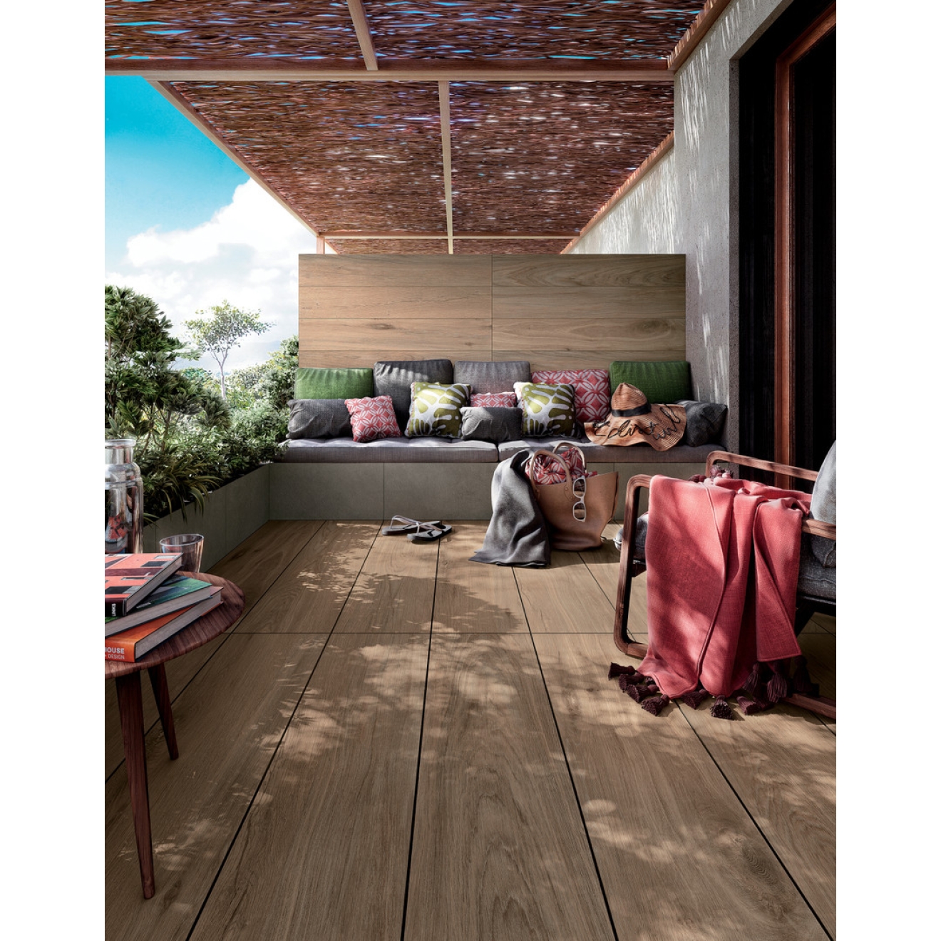 Mirage Jurupa Camp Radiale Terrassenplatte 30x120 cm