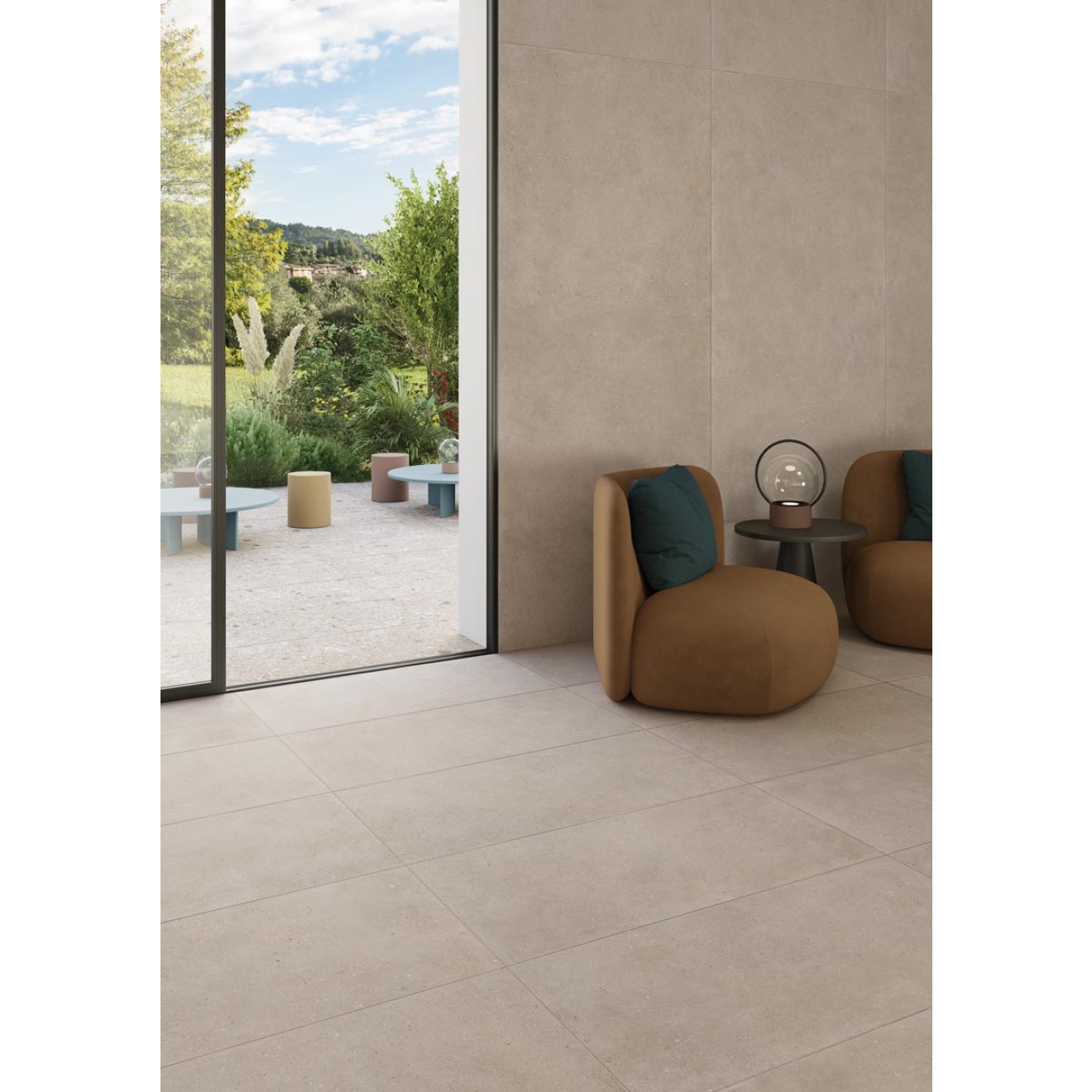 Keope District Greige Boden- und Wandfliese ULTRAmatt (R11) 30x60 cm