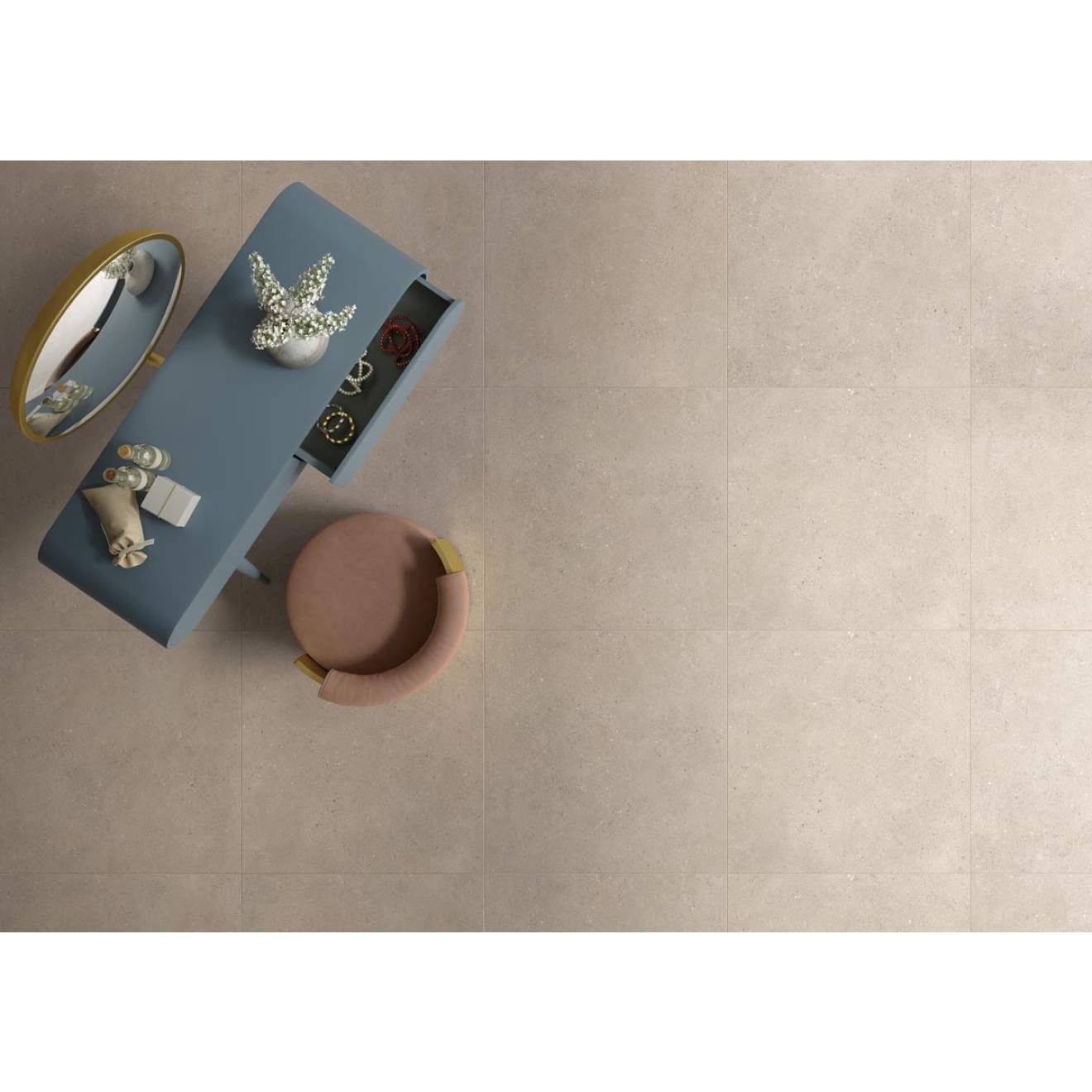 Keope District Greige Boden- und Wandfliese ULTRAmatt (R11) 30x60 cm