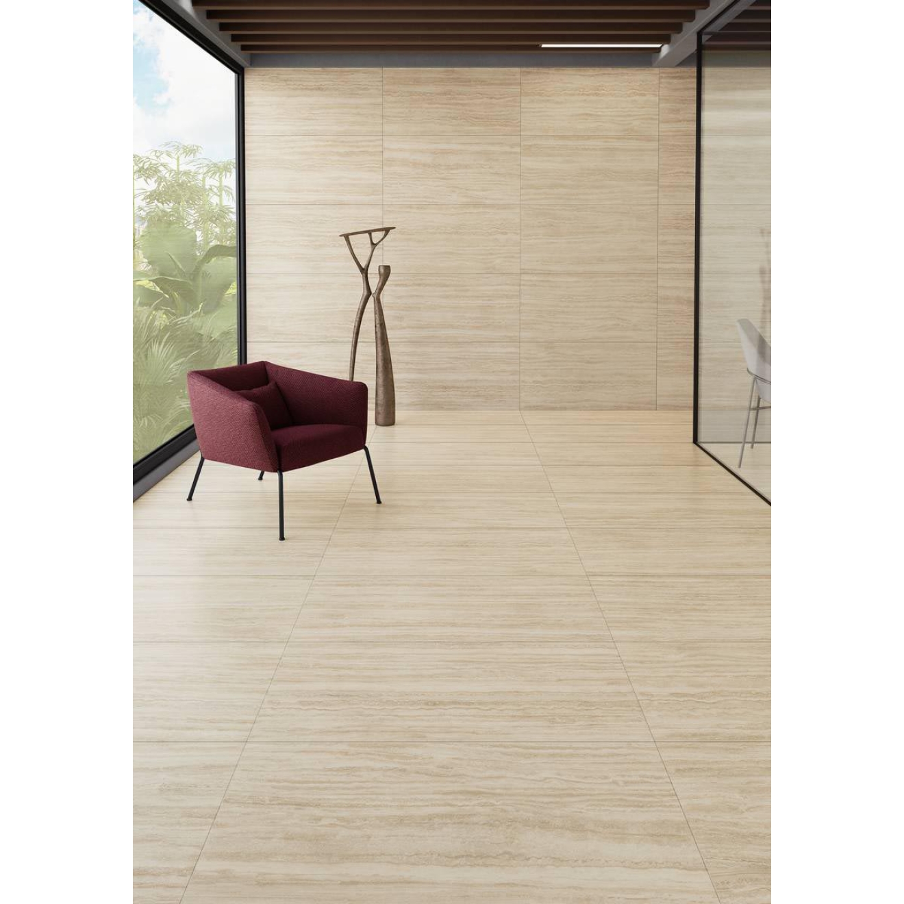 Keope Omnia Romano Sand Boden- und Wandfliese ULTRAmatt 60x120 cm