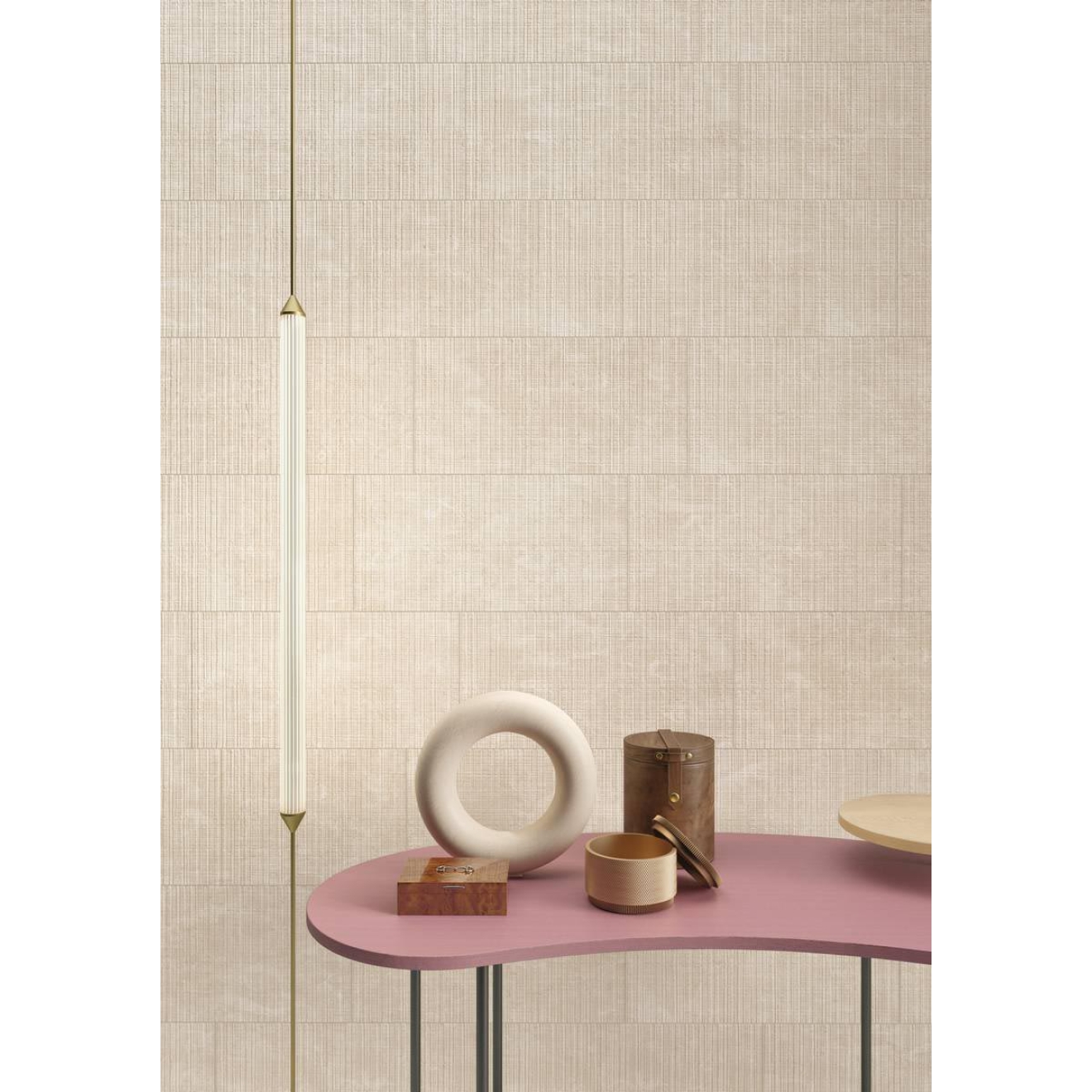 Keope Omnia Venezia Ivory Boden- und Wandfliese ULTRAmatt 40x80 cm