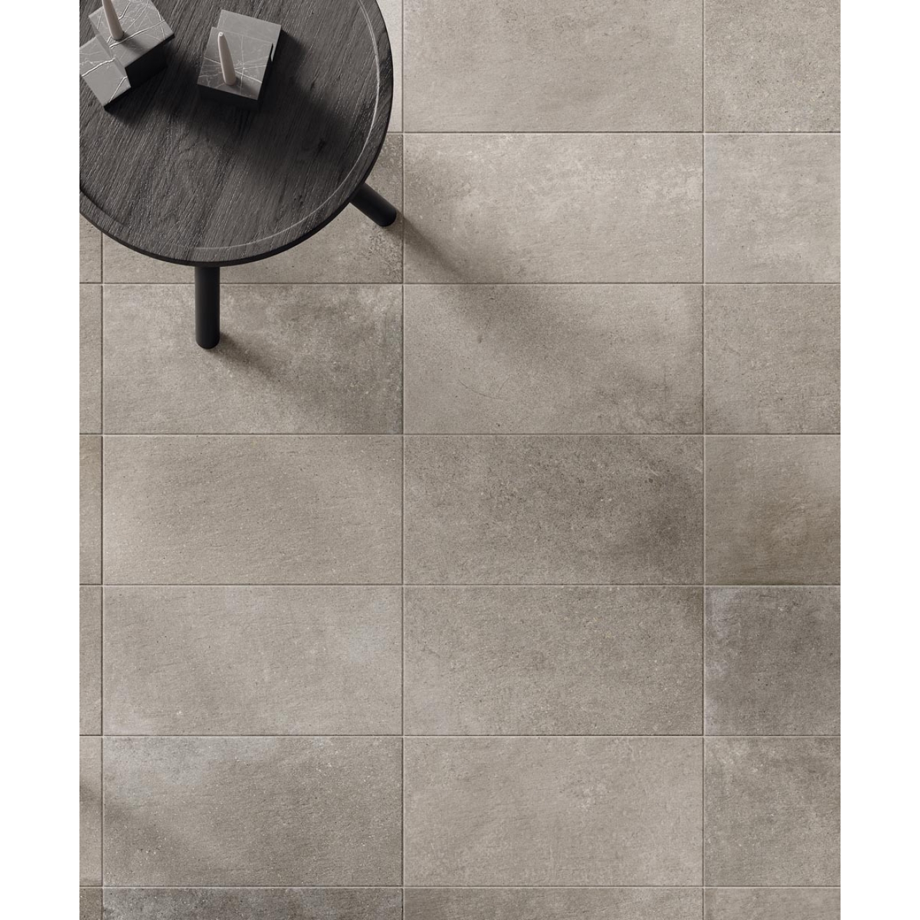 Keope Street Londra Grey Boden- und Wandfliese Strukturiert (R10) 22,5x45 cm