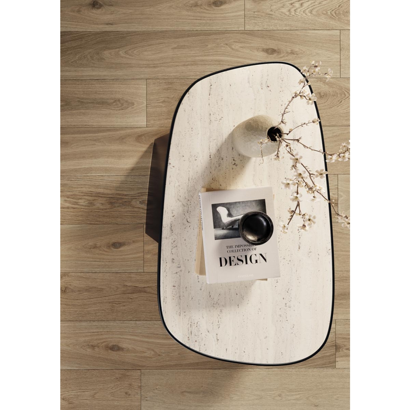 Keope Trevi Ivory Boden- und Wandfliese Silky 60x120 cm